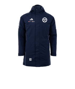 adidas Tiro 24 Kapuzenjacke Blau Weiss