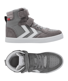 Hummel Slimmer Stadil Leather High Kids Braun F110