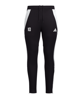 adidas Tiro 24 Trainingshose Schwarz Weiss