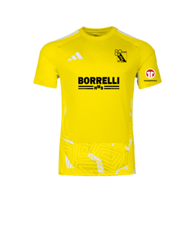 adidas Tiro 26 Torwarttrikot Kurzarm Gelb
