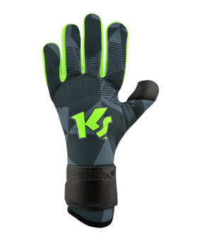 KEEPERsport Varan8 Challenge NC Demon Torwarthandschuhe Schwarz - schwarz