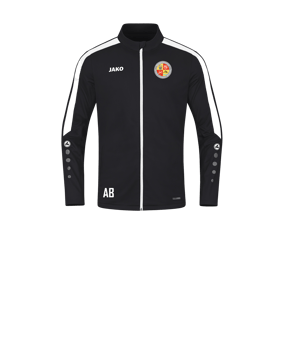 JAKO Power Polyesterjacke Kids Schwarz F800