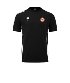 adidas Tiro 24 T-Shirt Schwarz Weiss