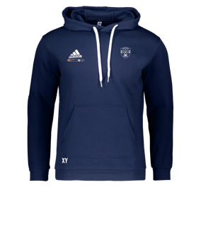 adidas Entrada 22 Hoody Blau