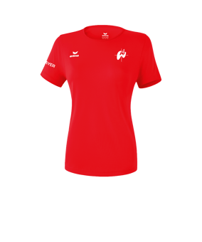 Erima Teamsport T-Shirt Function Damen Rot