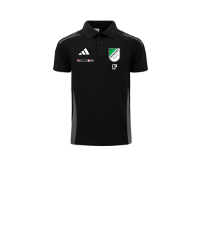 adidas Tiro 24 Competition Poloshirt Kids Schwarz Grau