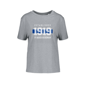 Merch Muser T-Shirt Women Heather Grey | #established