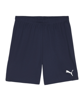 PUMA teamGOAL Short Blau Weiss F06 - blau