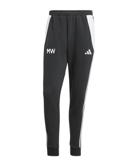adidas Tiro 24 Trainingshose Schwarz Weiss