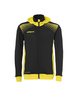 uhlsport Goal Tec Kapuzenjacke Schwarz Gelb F08 - schwarz