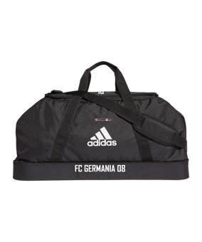adidas Tiro Duffle Bag Gr. L mit Bodenfach Schwarz