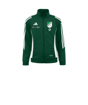 adidas Tiro 24 Trainingsjacke Kids Grün Weiss