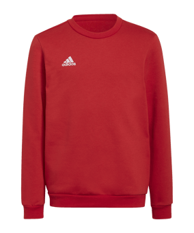 adidas Entrada 22 Sweatshirt Kids Rot - rot