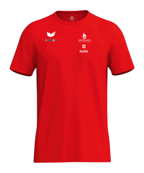 Erima INTRO function T-Shirt Rot F2082628
