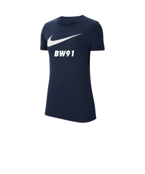 Nike Park 20 T-Shirt Swoosh Damen Blau F451