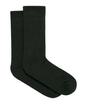 Vans Distorton Crew Socken 6,5-9 Schwarz - schwarz