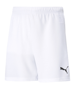 PUMA teamRISE Short Kids Weiss Schwarz F03 - weiss