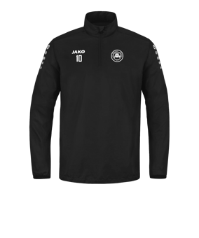 JAKO Team Rainzip Sweatshirt Schwarz F800