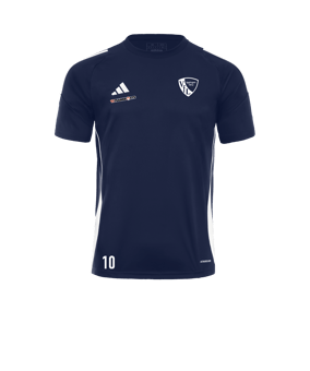 adidas Tiro 24 Trikot Dunkelblau Weiss