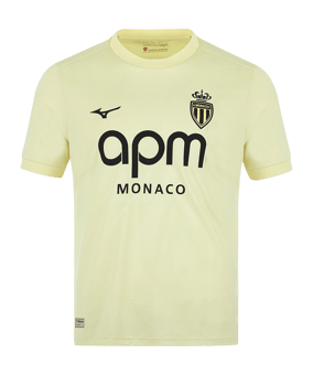 Mizuno AS Monaco Trikot 3rd 2025/2026 Gelb F48 - gelb