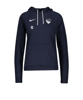 Nike Park 20 Fleece Hoody Damen Blau Weiss F451