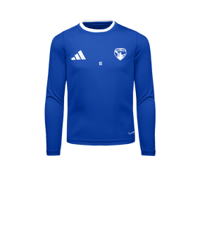 adidas Entrada 26 Maillot à manches longues Enfants Bleu