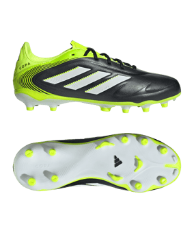 adidas Copa Pure III League FG/MG Radiant Blaze Kids Schwarz - schwarz