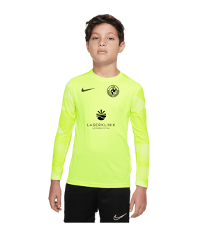 Nike Park IV TW-Trikot langarm Kids Gelb F702