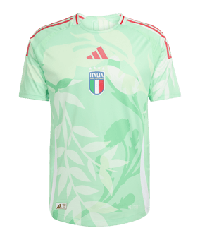 adidas Italien Authentic Trikot Away EM 2025 Grün - gruen
