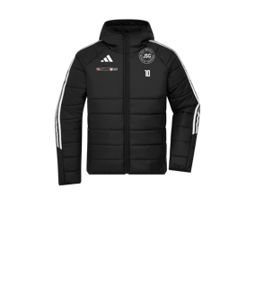 adidas Tiro 24 Winterjacke Kids Schwarz Weiss