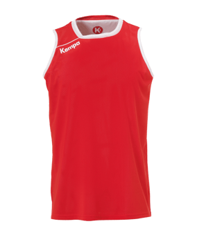 Kempa Reversible Tank Top Rot Weiss F03 - rot