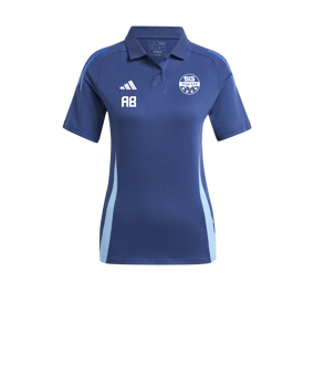 adidas Tiro 24 Competition Poloshirt Damen Blau