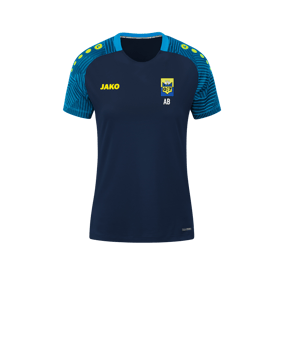 JAKO Performance T-Shirt Damen Blau Hellblau F908