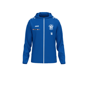 JAKO One Kapuzenjacke Kids Blau F400