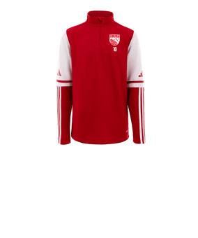 adidas Squadra 25 HalfZip Sweatshirt Enfants Rouge 