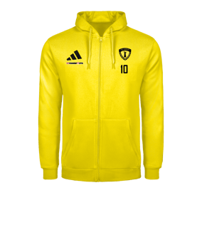 adidas Entrada 26 Kapuzenjacke Gelb