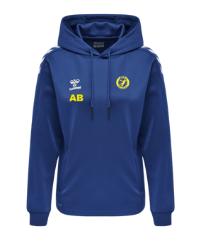 Hummel hmlCORE XK Poly Hoody Damen Blau F7045