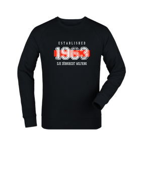 Merch Roller Sweatshirt Black | #established