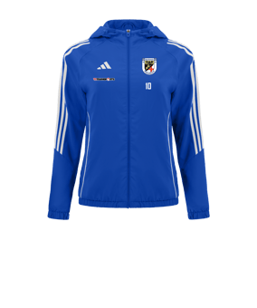 adidas Tiro 24 Windbreaker Damen Blau Weiss