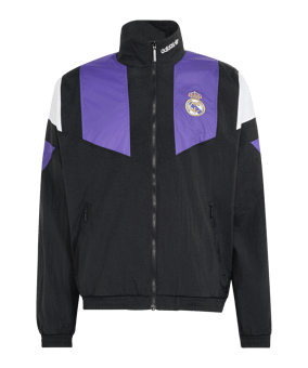 adidas Real Madrid EQT Jacke Schwarz - schwarz