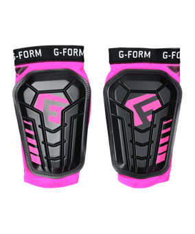 G-Form Pro-S Vento Schienbeinschoner Schwarz Pink - schwarz