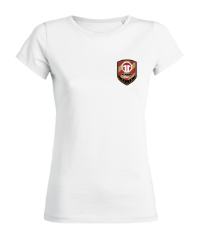 11ts Academy Women Shirt Brustlogo Weiß - weiss