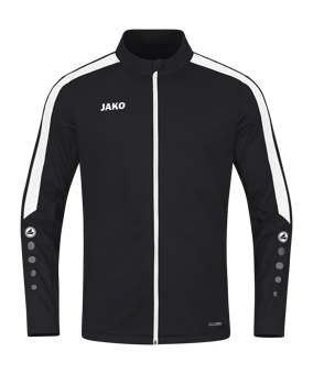 JAKO Power Polyesterjacke Schwarz F800