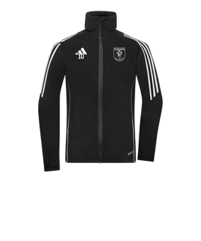 adidas Tiro 24 Regenjacke Damen Schwarz Weiss