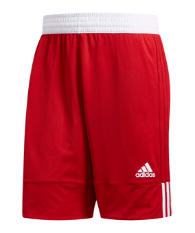 adidas 3G Speed Reversible Short Rot Weiss - rot