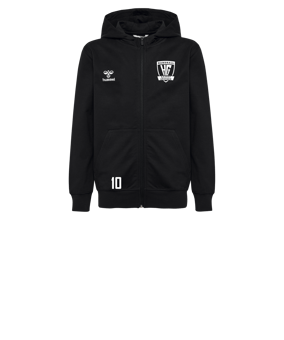 Hummel GO 2.0 Kapuzenjacke Kids Schwarz F2001