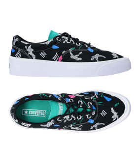 Converse Skid Grip CVO OX Schwarz F001 - schwarz