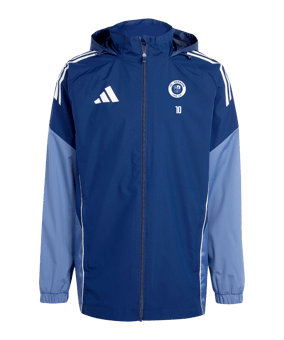 adidas Tiro 25 Competition Regenjacke Blau