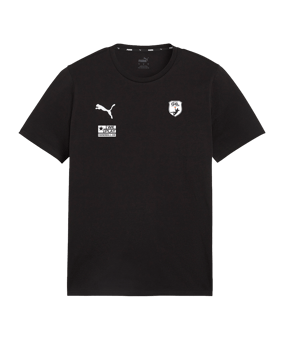 PUMA teamGOAL Casuals T-Shirt Schwarz F03