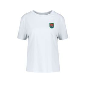 Merch Muser T-Shirt Women White | #logo4c
